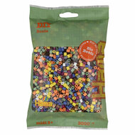 Hama Midi Bio Strijkkralen - Kleurenmix (197), 3000st.