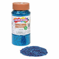 Colorations - Biologische Afbreekbare Glitter - Blauw, 113 g