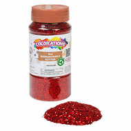 Colorations - Biologische Afbreekbare Glitter - Rood, 113 gr