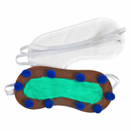 Colorations - Versier je eigen Slaapmasker, Set van 12