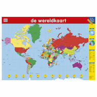 Educatieve poster - De Wereldkaart