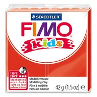 FIMO Kids Boetseerklei Rood, 42gr