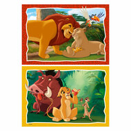 Legpuzzel Lion King, 2x24st.