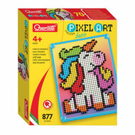 Quercetti Pixel Art Basis Eenhoorn, 880dlg.