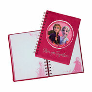 Notitieboek A5 Disney Frozen met Pailletten