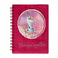 Notitieboek A5 Disney Frozen met Pailletten