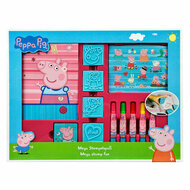 Mega Stempel- en Kleurset Peppa Pig