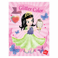 Kleurboek met Glitterpagina&#039;s