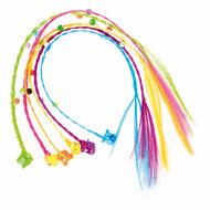 Haarlok Haarclip met Kraaltjes, 6st.