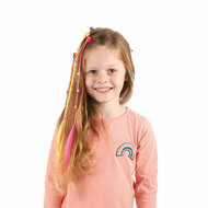 Haarlok Haarclip met Kraaltjes, 6st.