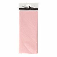 Tissuepapier Lichtroze 10 Vellen 14 gr, 50x70cm