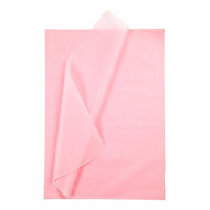 Tissuepapier Lichtroze 10 Vellen 14 gr, 50x70cm