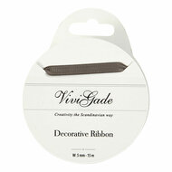 Decoratie Lint Grijs, 15m