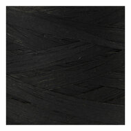 Papier Raffia Garen Zwart, 100m