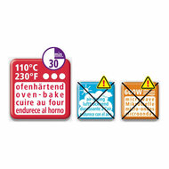 Fimo Professional Boetseerklei Rood, 85 gram