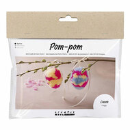 Mini Hobbyset Pompom Ei, 2st. Pasen