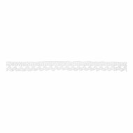 Kanten Lint Wit, 10m