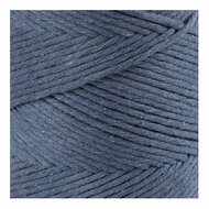 Macrame Koord - Blauw, 198m