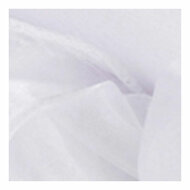 Organza Stof Wit, 10m