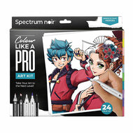 Hobbyset Illustratie Manga en Stripboekhelden Kleurset