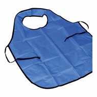 Schilderschort Blauw met Neklus, Set van 10
