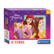 Clementoni Blokpuzzel Disney Princess, 12st.