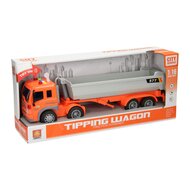 Truck met Afvalcontainer Licht &amp; Geluid