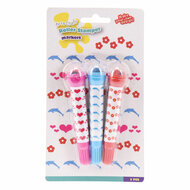 Rolstempel Stiften, 3 stuks