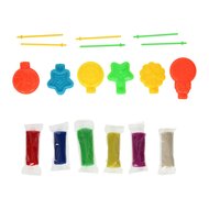 Kleiset in Opbergbox Lolly&#039;s Maken - 6 Kleuren Klei