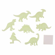 Glow in the dark 3D muur dino&#039;s, 7dlg.