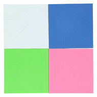 Foam Tangrampuzzels, 4st.