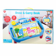 Playgo Draagbare Tekentafelset - 19dlg.