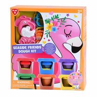 Playgo Zeedieren Kleiset - 6 Kleipotjes