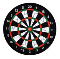 Dartbord Klittenband met 3 Pijltjes