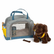 Small Foot - Knuffel Hond met Draagtas en Verzorgingsset