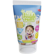 Natural Face &amp; Fingerpaint Tube - Wit, 65ml