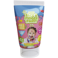 Natural Face &amp; Fingerpaint Tube - Roze, 65ml