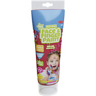 Natural Face &amp; Fingerpaint Tube - Rood, 100ml