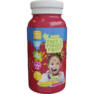 Natural Face &amp; Fingerpaint Fles - Rood, 250ml