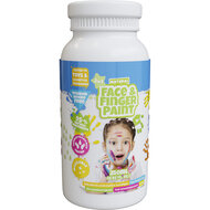 Natural Face &amp; Fingerpaint Fles - Wit, 250ml