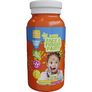 Natural Face &amp; Fingerpaint Fles - Oranje, 250ml