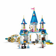 LEGO Disney Princess 43275 Assepoesters Kasteel en Paardenkoets