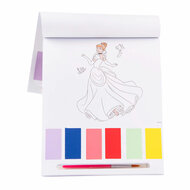 Disney Princess Kleuren met Water Kleurblok, 27dlg.