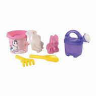 Rugzak met Strandset Eenhoorn, 6dlg.