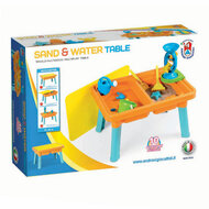 Zand- en Watertafel met Watermolen, 10dlg.