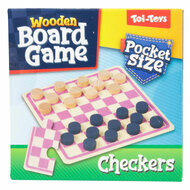 Games Mini Houten Bordspel Dammen