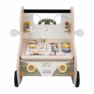 Houten Loopwagen Auto Jack &amp; Jacky