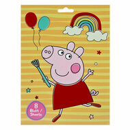 Stickerboek Peppa Pig met 8 Vellen