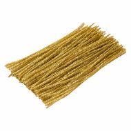 Colorations - Goudkleurig Metallic Chenilledraad, 100st.