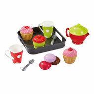 Ecoiffier 100&amp; Chef Cupcakes op Dienlad Speelset, 12dlg.